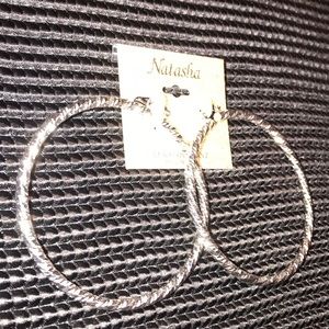🆕Natasha Silver Hoops